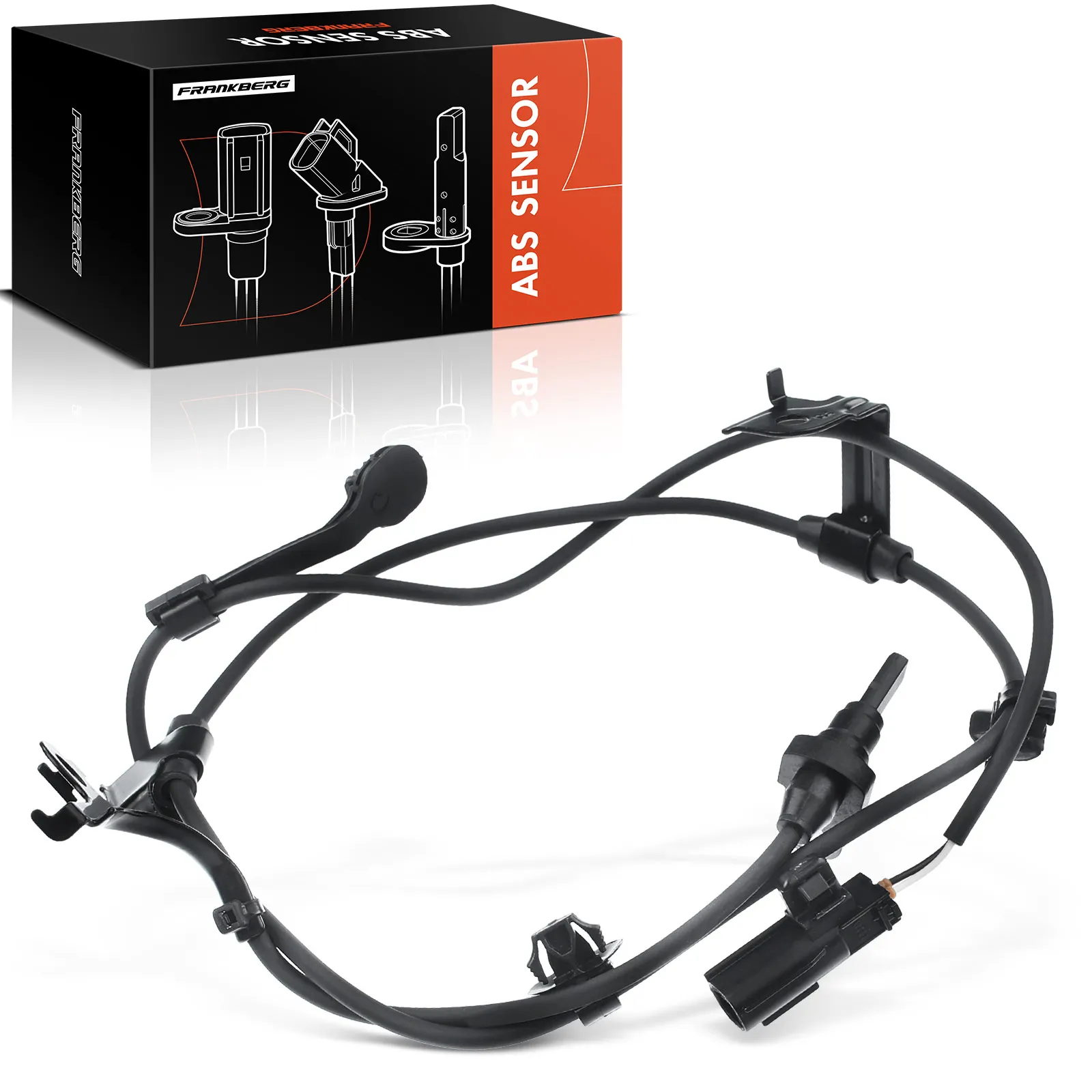 Frankberg 1x ABS Sensor Vooras Rechts voor Toyota Verso S Yaris 1.3L 1.4L 1.5L 1.8L 2010-2020 ALS2602 5S14139