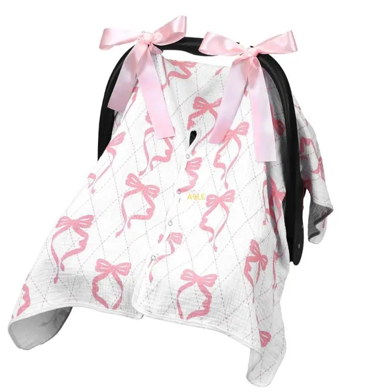Soft Breathable Nursing Cover Make Of Cotton For Breastfeeding Moms