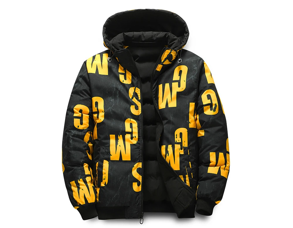 DIMUSI Winter Men Padding Jacket Fashion