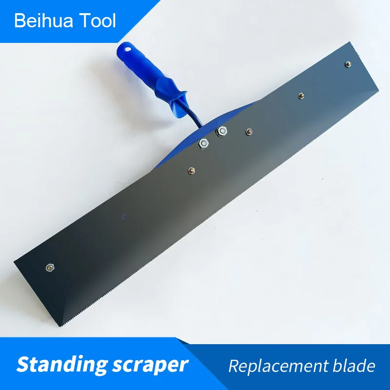 

18inch 24inchSelf-leveling Cement Standing type Scraper Simple Rake Epoxy Floor Paint Scraping Rake Tooth Rake Construction Tool