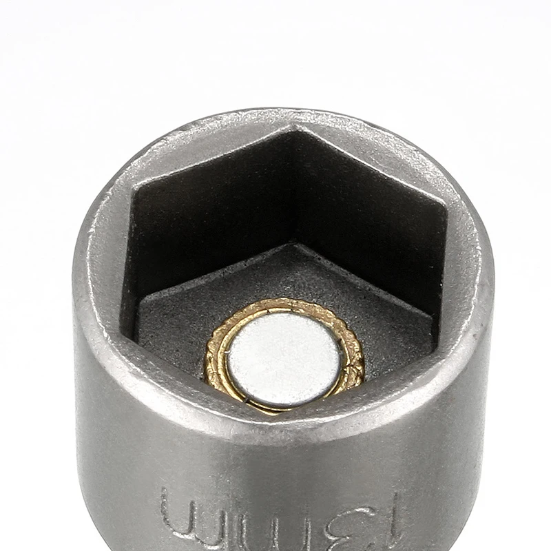 2 pz 13mm prese esagonali manicotto ugelli dado Driver 1/4 "cambio rapido codolo esagonale cacciavite magnetico Set utensili manuali chiavi a bussola