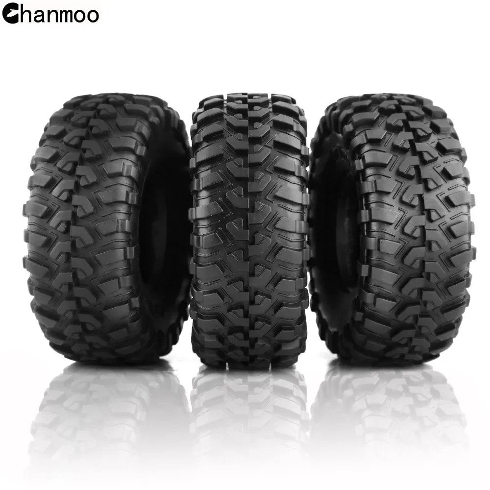 2.2in Crawler Tires 130mm Rubber Wheel Tyre for 1/10 RC Crawler Car Traxxas TRX4 TRX-6 Axial SCX10 90046 Upgrade Parts