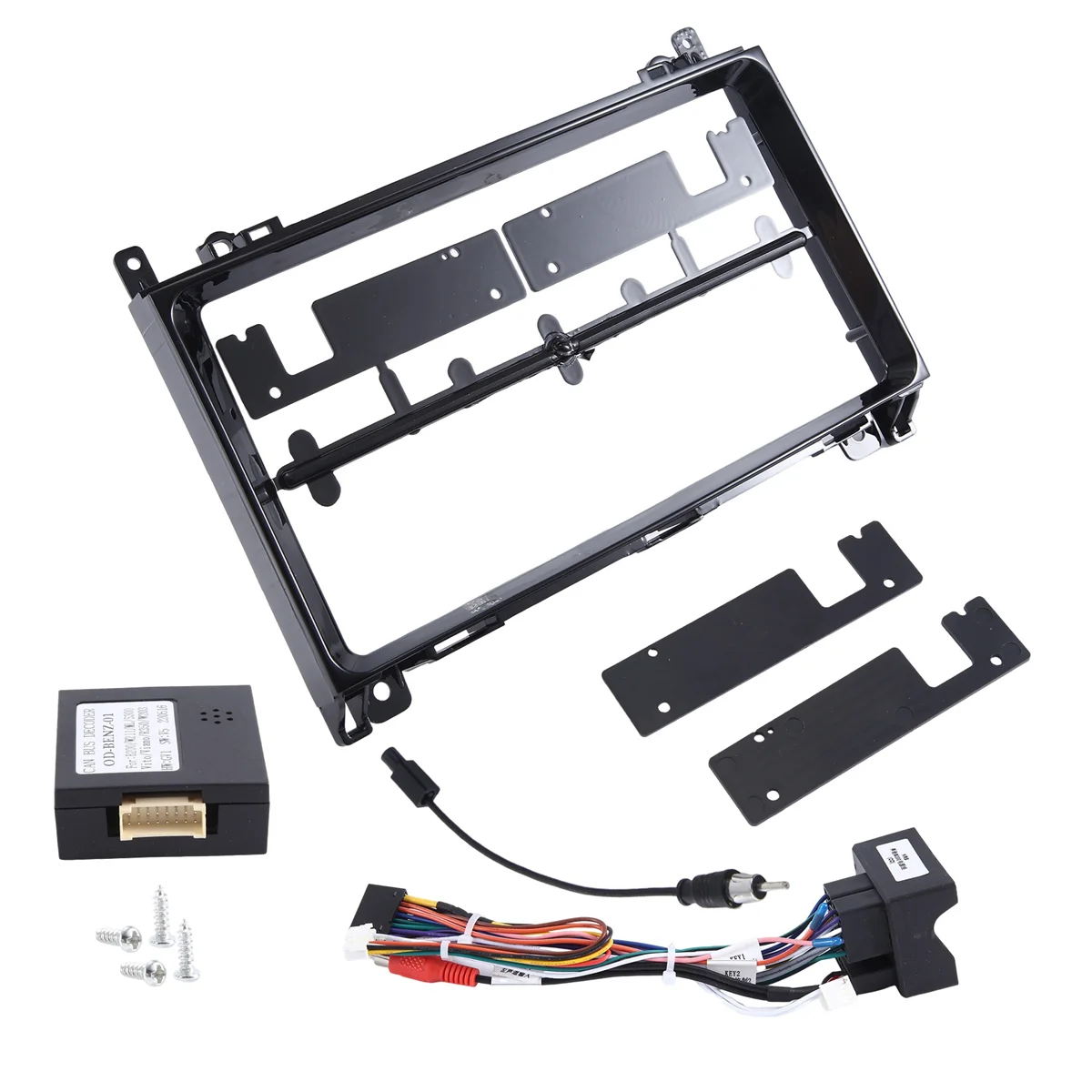 Autoradio Fascias voor Mercedes Benz A-Klasse W169 B-Klasse W245 W906 Sprinter Viano Vito Crafter 9 Inch Panel