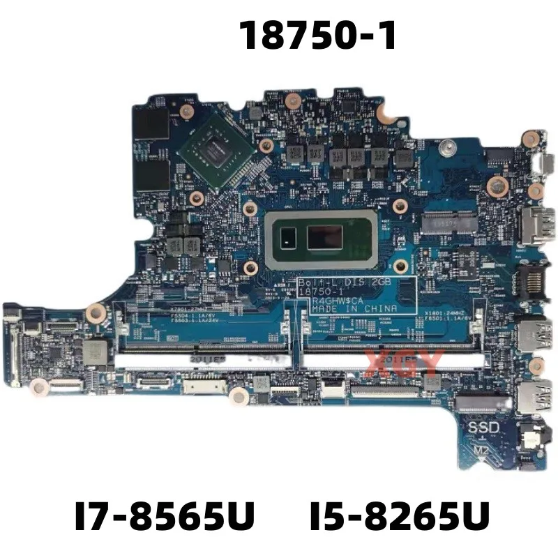 18750-1 04MCDM 0KVN26 KVN26 płyta główna dla Dell Latitude 3400 3500 płyta główna laptopa I7-8565U I5-8265U N16S-GTR-S-A2 MX130 2G