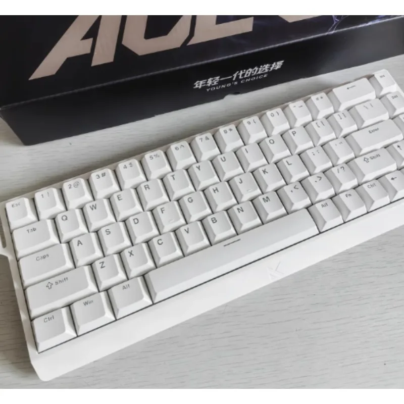 

MCHOSE Ace 68 Magnetic Axis Mechanical Keyboard Pro Custom Ergonomic Ultra Low 0.1MS Delay Gaming Esports Wired Connection