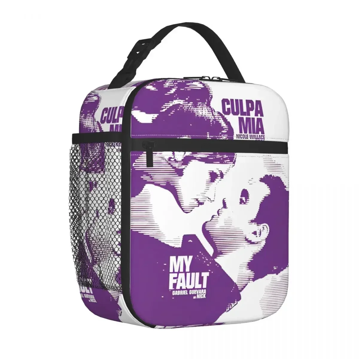 Custom Bag Custom Culpa Mia My Fault Movie Merch Insulated Lunch Bags For Outdoor Food Storage Bag Portable Cooler Thermal Bento