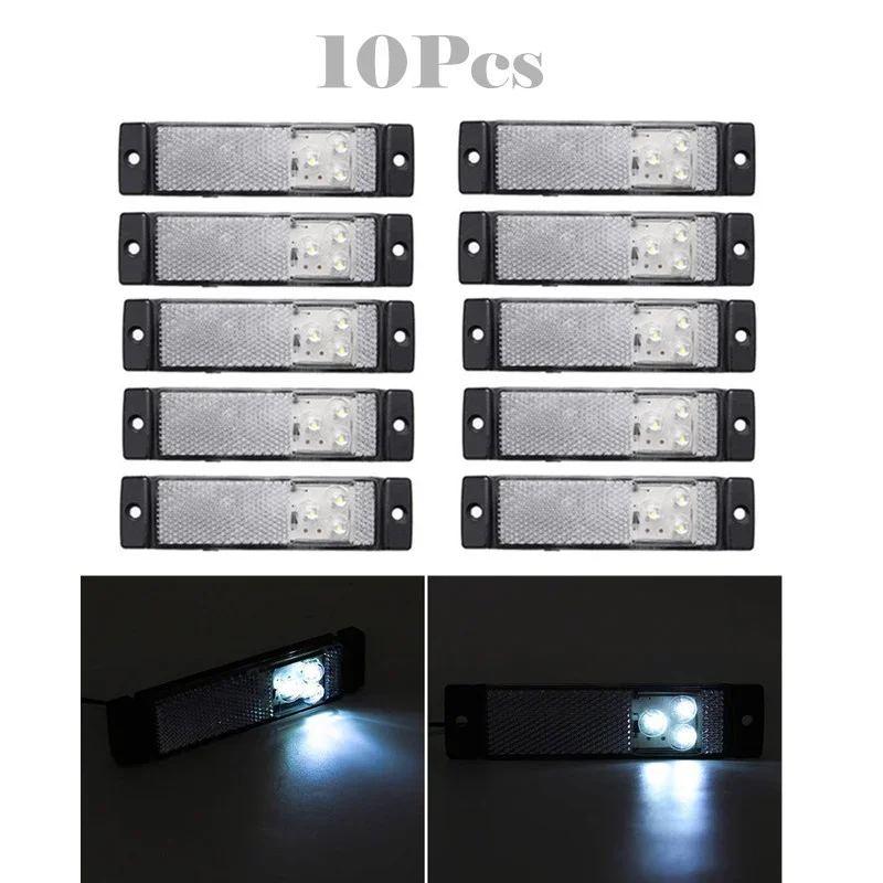 

Vehicle side position LED light, off-road vehicle reflector light, truck light, trailer moving road advertising light 12V/24V