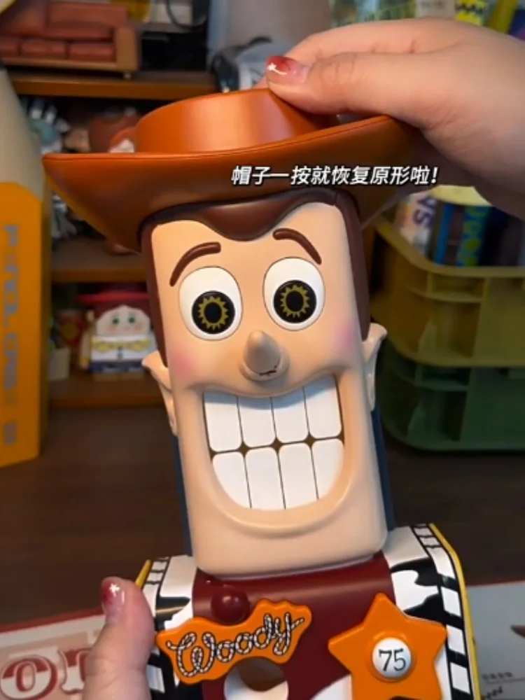 

In Stock Sheriff Big Teeth Cartoon Character Building Block Creative Assembled Model Blocks Ball Collectible Toy Fans Gift