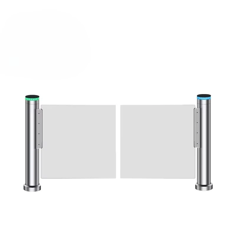 Small Automatic Pedestrian Security Access Rotary Gate Cylinder Fast Track Gate