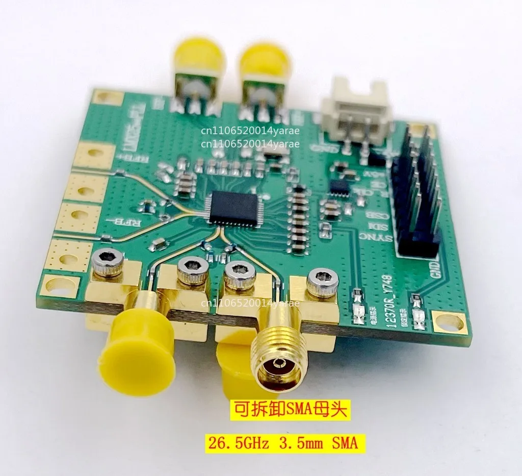 LMX2595 Phase-locked Loop Development Board 10M-19GHZ Supports Swept TYPE-C Power Supply, High Frequency SMA