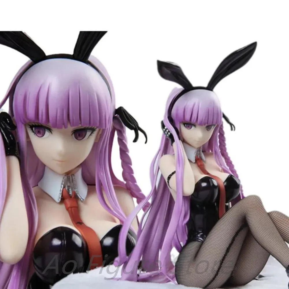 1/4 liberando b-estilo anime japonês coelho menina figura kyoko kirigiri pvc figura de ação adulto coleção modelo boneca brinquedo presentes