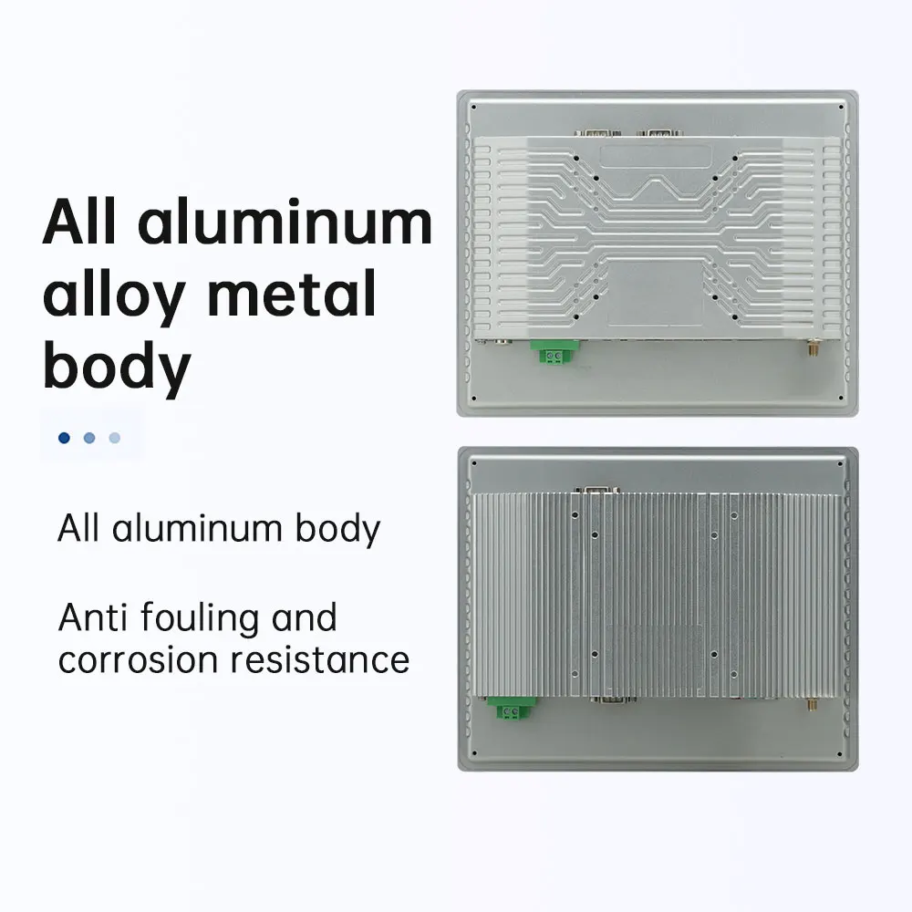 8-12.1 Inch Industrial Touch Screen Panel Pc Window Os Embedded Front Ip65 All In One Industrial Panel Pc