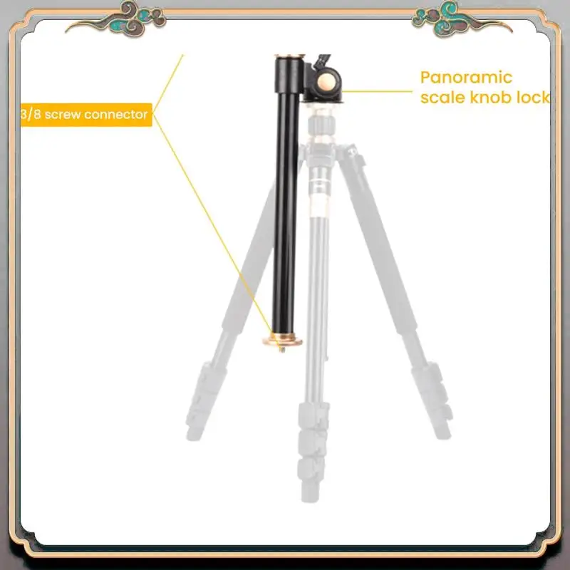 

Durable Horizontal Bar Camera Bracket Tripod Rotatable Multi-Angle Center Rod Extension Rod Bracket