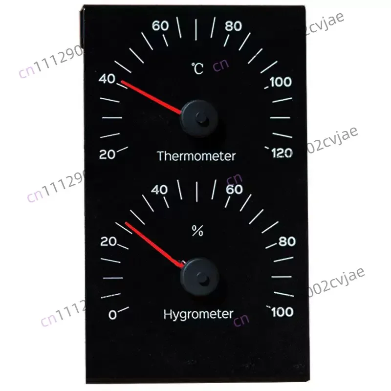 Sauna Accessories Aluminum Steam Temperature Hygrometer High Thermometer Dry Spray Room