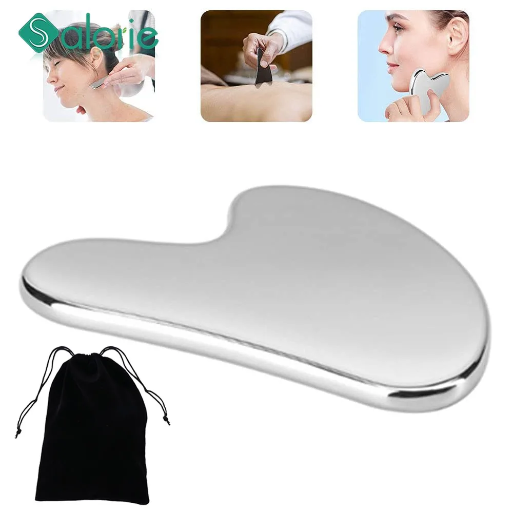 Guasha Massage for Face Body Guasha Scraping Massage Scraper Face Massager Acupuncture Gua Sha Eye Face Board SPA Massage Tool