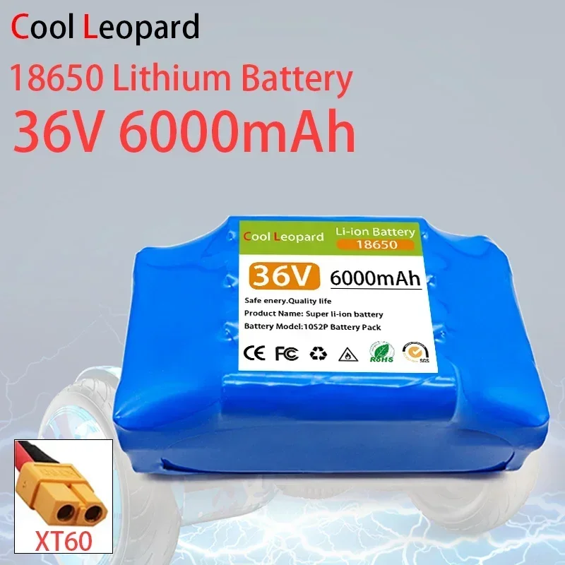 

Original 36V 4400mAh 10s2P Battery Is The Lithium-Ion Battery Of The Self-Balancing Suspension Plate Unicycle.