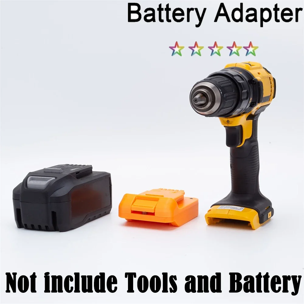 For Aldi Ferrex Activ Energy 20V Lithium Battery Adapter To For DeWalt 18V Power Drill Tools Converter (No battery)