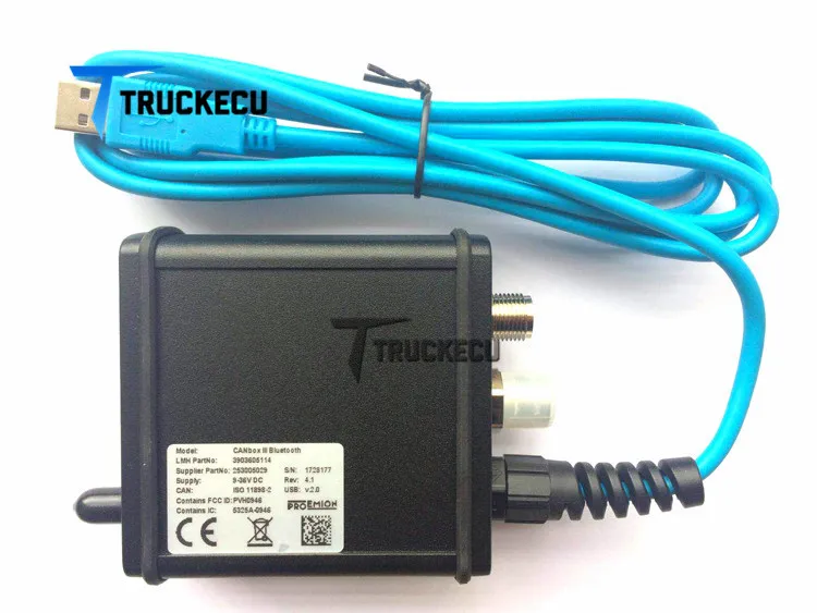 Forklift Diagnostic Tool for Linde Canbox BT Adapter Service Box Truck Diagnosis Interface Tool