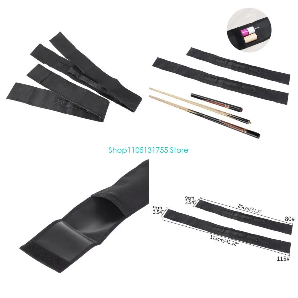 

K0EF Snooker Cue Cases Storage with Adjustable Strap Nylon Carrying Bag