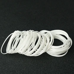 White Gasket 0.5mm Thick 0.85mm High 35-40mm I Ring Fits Front Watch Crystal Glass Repair Parts Watches Accessories，1pcs