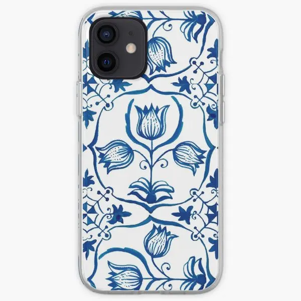 Delft Blue Tulips Iphone Tough Case  Phone Case Customizable for iPhone X XS XR Max 11 12 13 14 Pro Max Mini 6 6S 7 8 Plus TPU