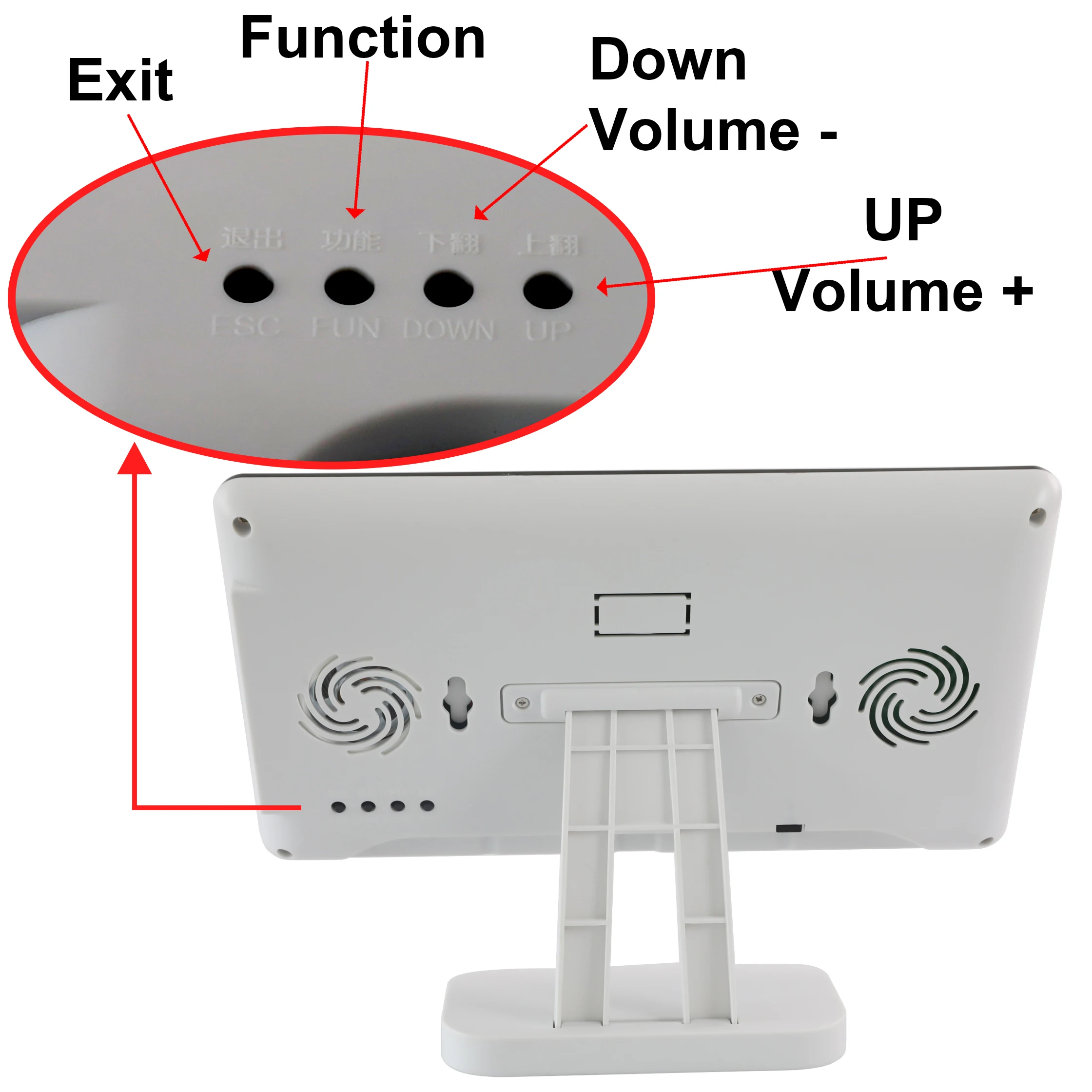 Quiz Answer Game Buzzer System 4 Color States 3 Answer Modes for Classroom Competition Family Games Answer Buzzer