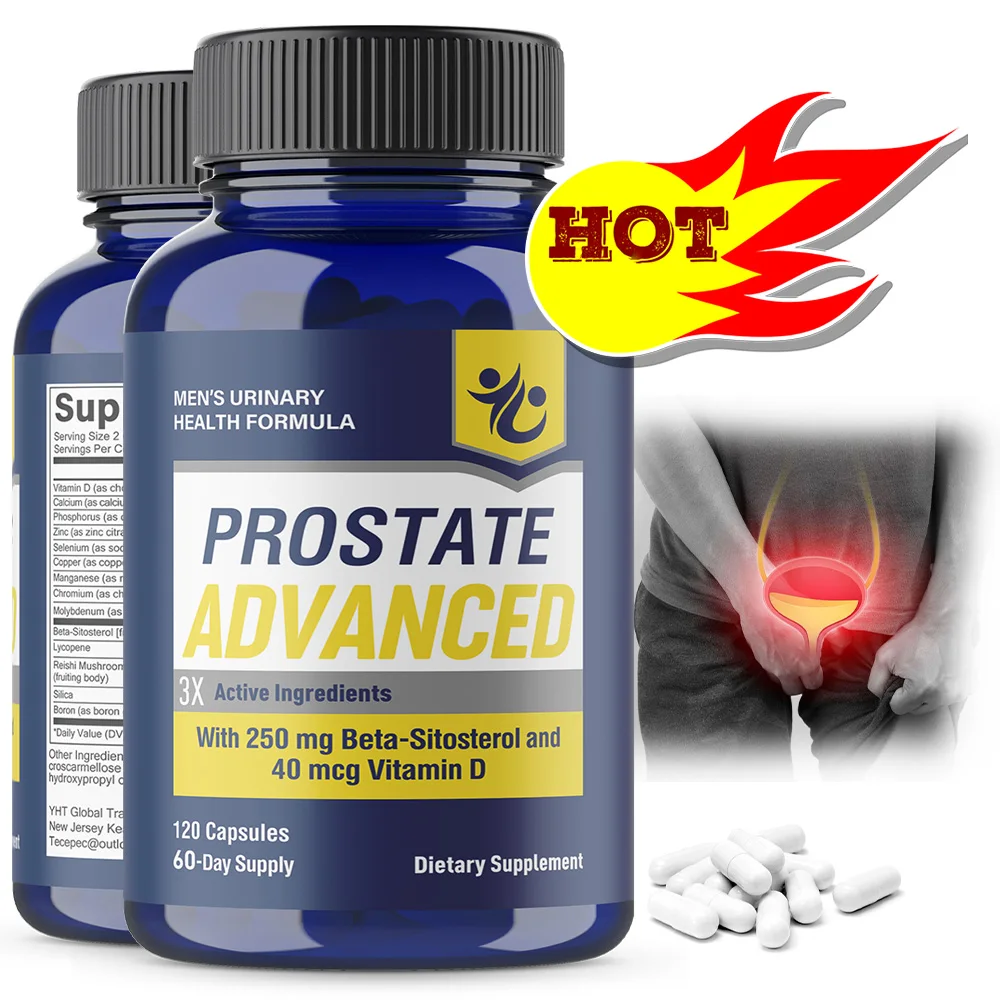 13 in 1 Advanced with Saw Palmetto - Prostate, Bladder & Urinary Health with Beta-sitosterol, Reishi, Vitamin D Supplement