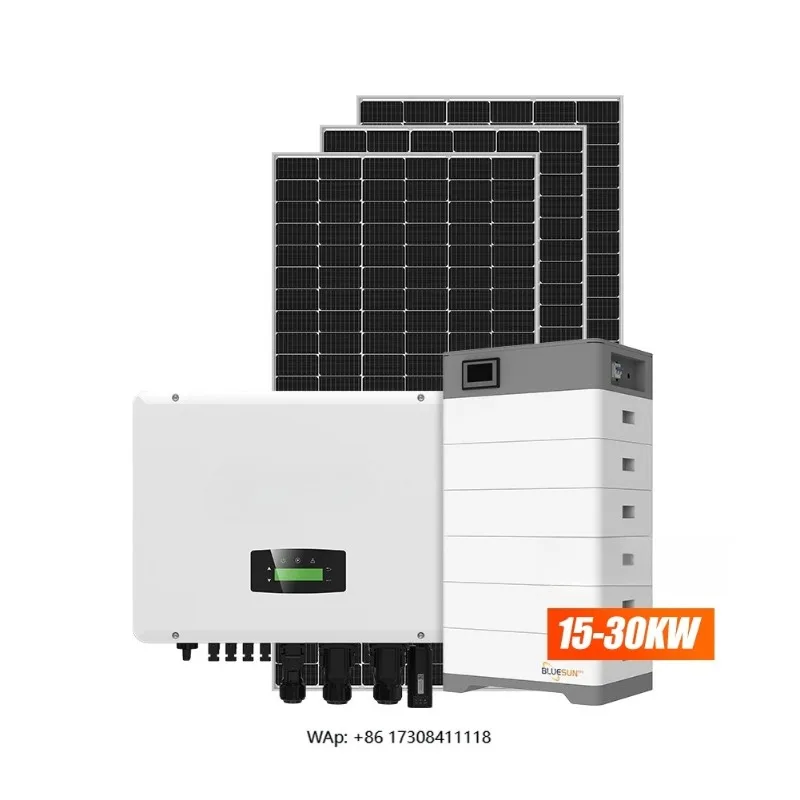 complete set of 10Kw 15Kw 20KW solar panel system 30Kw off-grid solar system solar home system