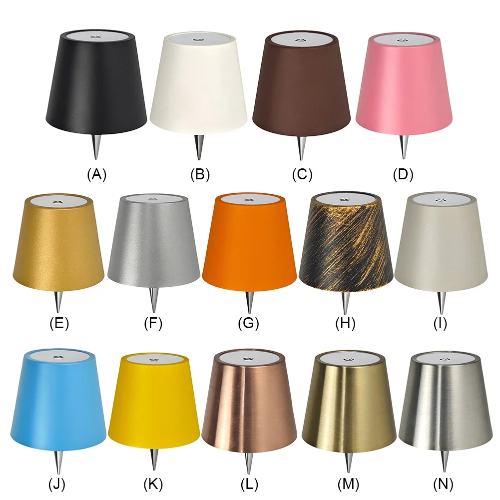 Lampe LED en Forme de Bouteille de Vin Sans Fil, Rechargeable, Contrôle Tactile, RVB, 3 Couleurs, Gradation en Continu, Veilleuse Décorative de Bureau