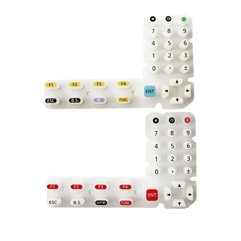 Imagem -02 - Chaves Plásticas do Painel Lcd Teclado Macio para a Estação Total Ts02 Ts06 Ts09 gm im Es602g Gts1002 pc