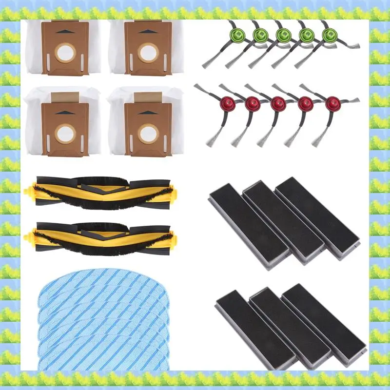 

Комплект аксессуаров FZFZ для замены Ecovacs Deebot OZMO 920/950/T5/T8/T8 AIVI/N7 N8 Pro T9/T9MAX/T9 Power Model