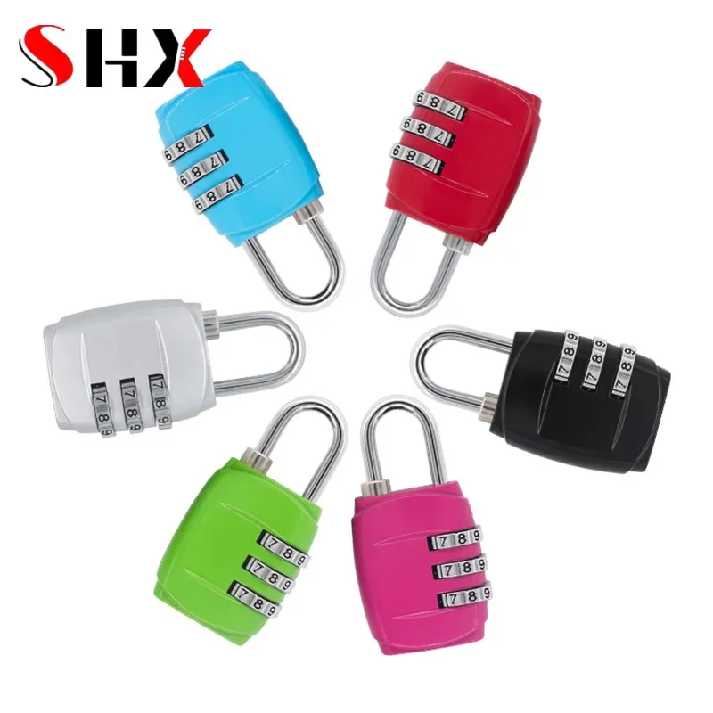 4 Dial Digit Password Lock Combination Suitcase Luggage Metal Code Password Locks Padlock Travel Safe Anti-Theft Cijfersloten