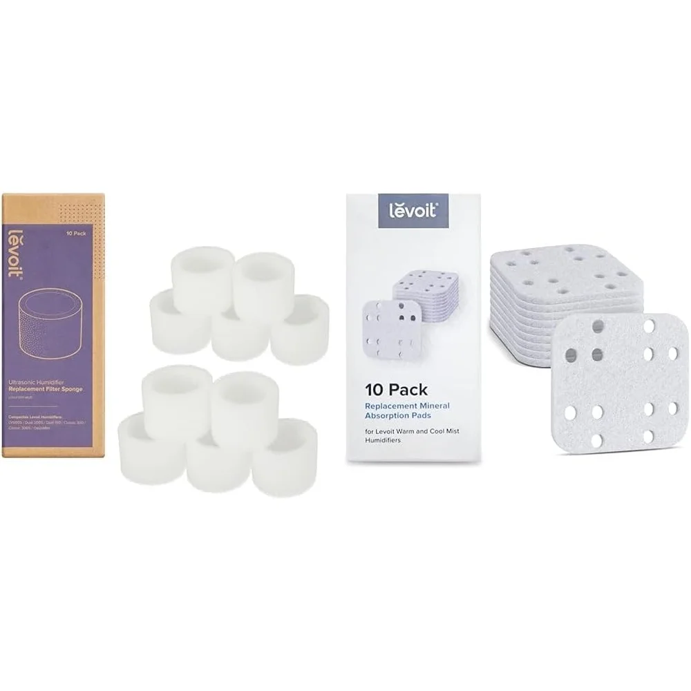 Humidifier Replacement Filters and Absorption Pads 10-Pack Nylon Material Efficient Humidification Prevents Mineral Buildup