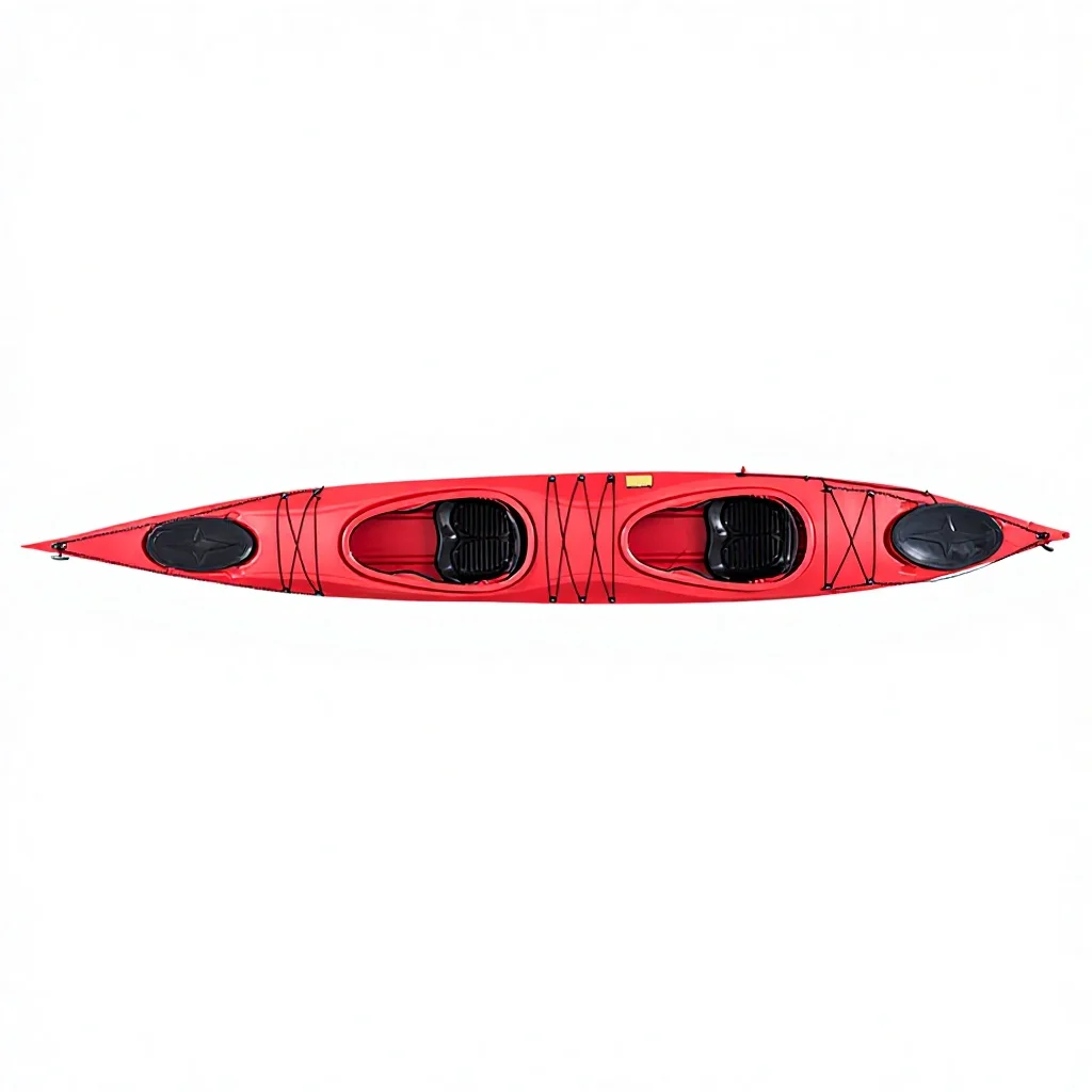 

Double Ocean Boat Long-Distance Travel Hard Boat Rotomolded Kayak LLDPE 2-Person 260L Racing 2026
