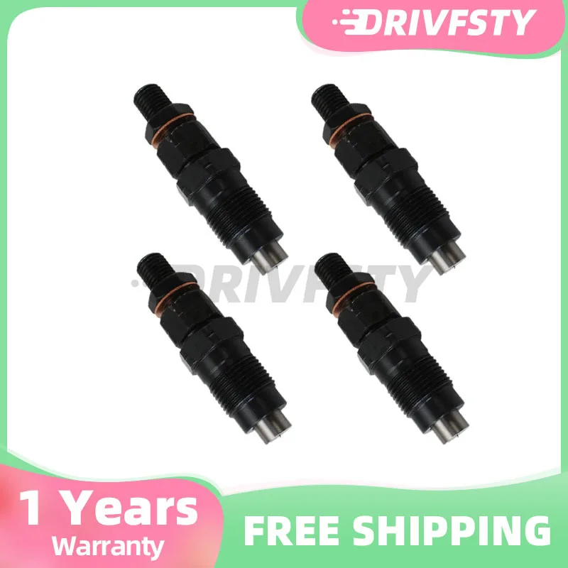 

4pcs Diesel Fuel Injector For Mazda Bravo WL WLT Ford Courier 2.5L WL-T 105078-0111 1050780111 78-0111 Fuel Supply System Parts