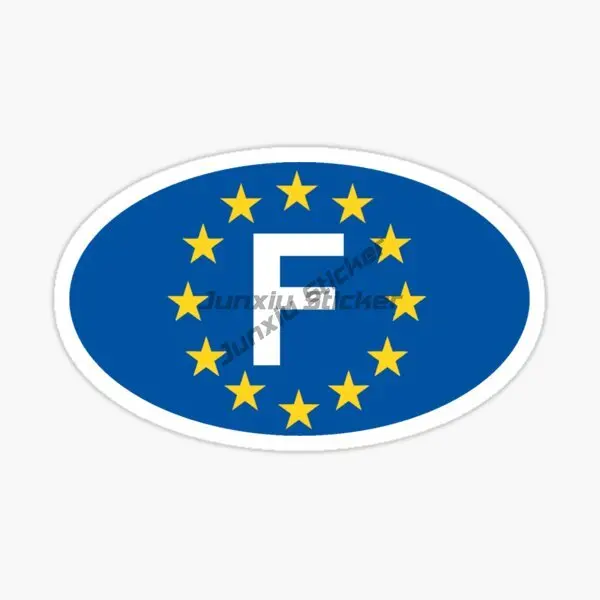

European Union Sticker Laptop Window Motorcycle Accessories Car Truck Decoration Decals