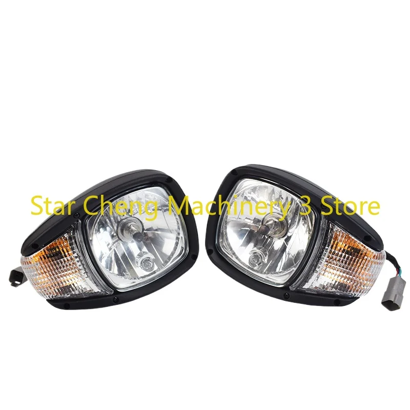 New For Liugong Loader Parts 870H Forklift Front Lighting Steering Combination Headlight Grader Headlight Accessories