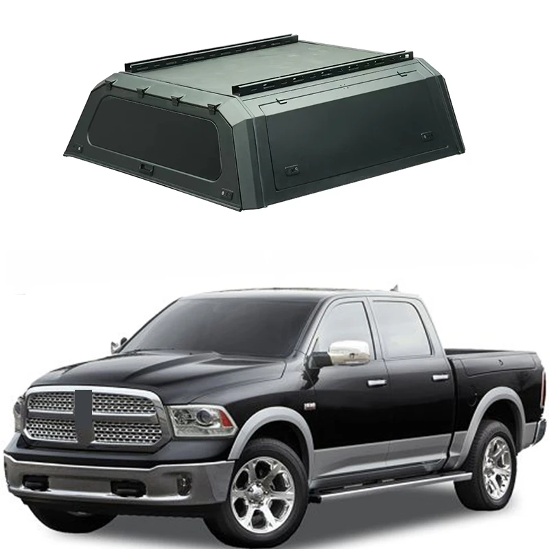 High Quality Waterproof Steel Pickup Truck Hardtop Canopy Topper for Dodge Ram 1500/2500