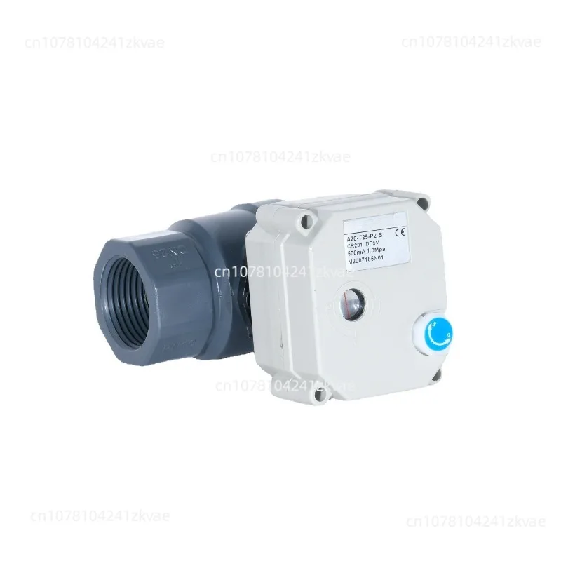 1 inch, miniature electric ball valve, electric plastic valve DN25