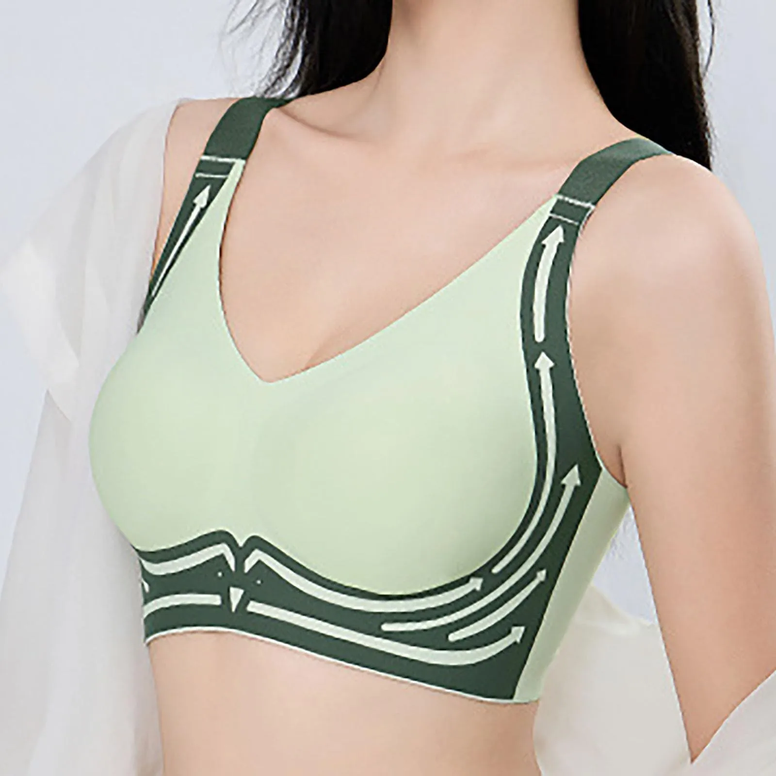 Women Seamless Bras Plus Size - Sleep Bra Bralette review and price