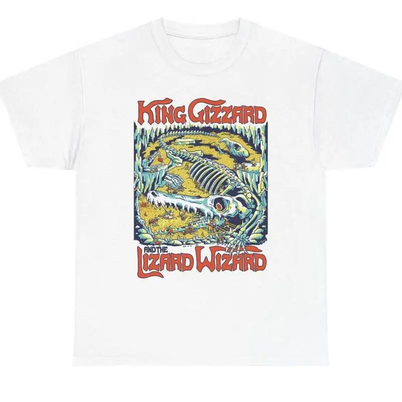 King Gizzard And The Lizard Wizard Heavy Cotton T-Shirt