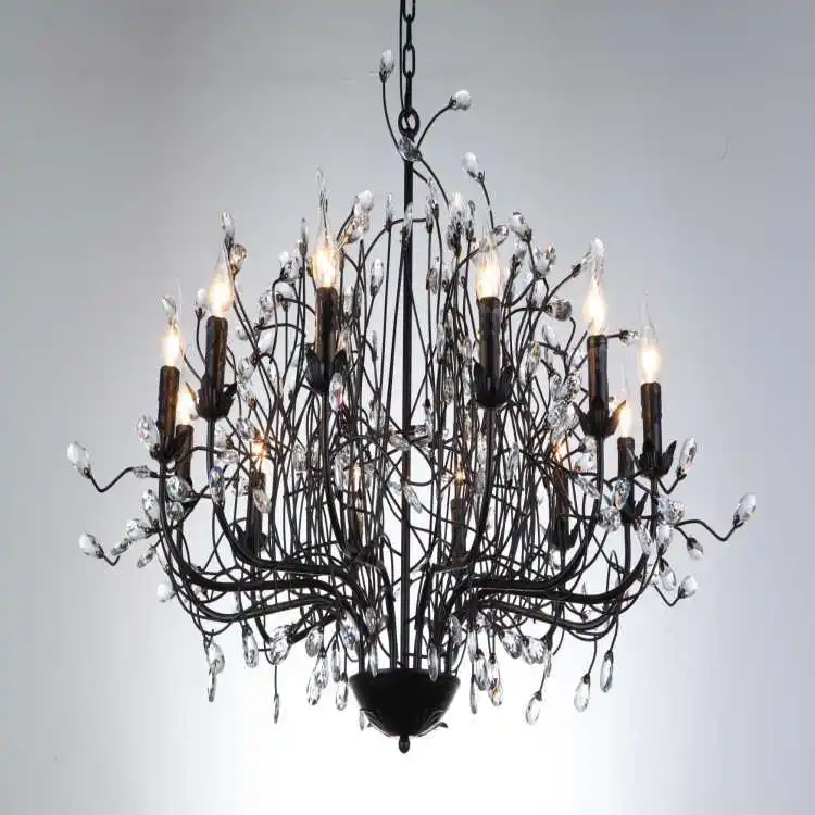 

French, rustic, crystal, chandelier, modern, clothing, living room, dining room, bedroom