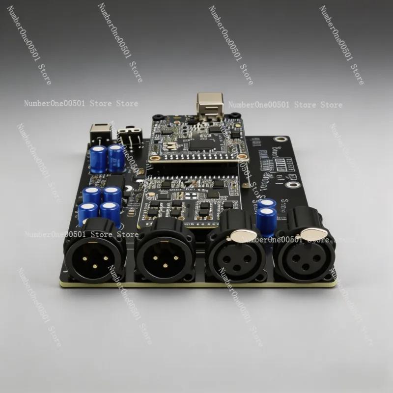 

ES9018 ES9822 XMOS USB ASIO Capture Card 2 Channel Recording Playback Indicator Measurement For Pro HiFi Audio Studio