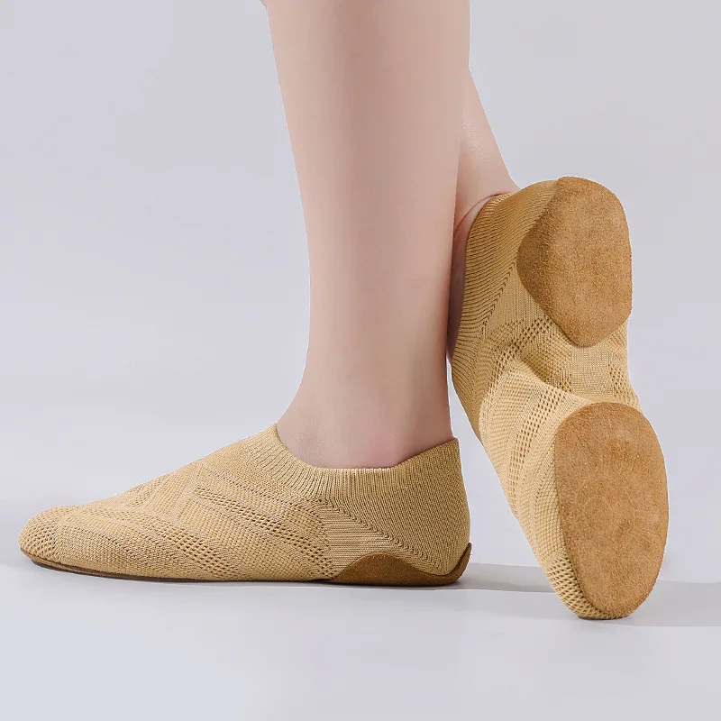 Jazz dance shoes women dancing ankle boots for woman girls Practice Social Salsa Ballroom Latin Beginner Teaching Dance Shoes