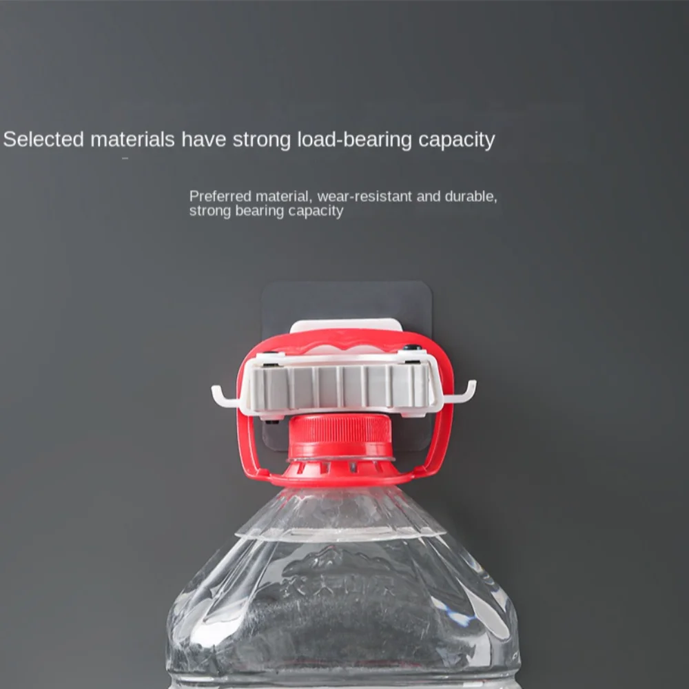 

Простой настенный держатель для швабр без сверления, многофункциональный, с крючками, прочный и устойчивый зажим для швабр, для ванной комнаты