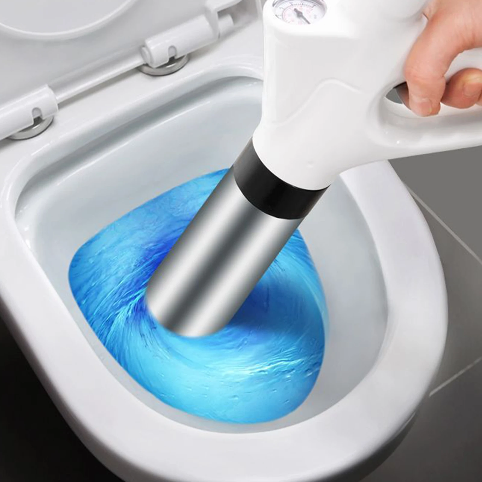 Multi-Purpose Sewer Pipe Toilet Unclogger Durable High Pressure Drain Toilet Dredge For Sink Bathtubs