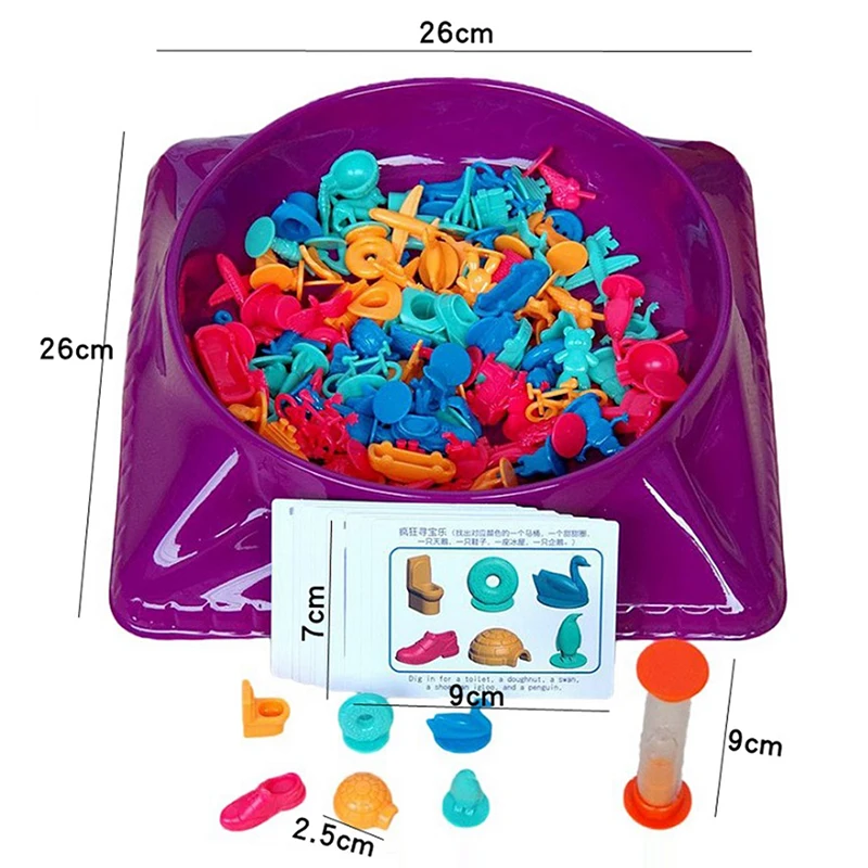 1 Set 26*26*10 Treasure Hunting Toys Training Logical Thinking Parent-child Early Education Family Party Board Game view 6
