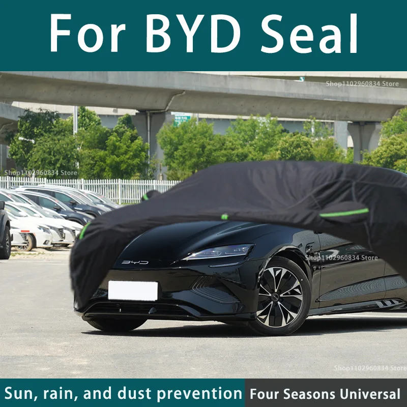 

FOR BYD seal Car Cover Outdoor Protection Full Car Covers cooling Cover Sunshade Waterproof Dustproof car Accessories