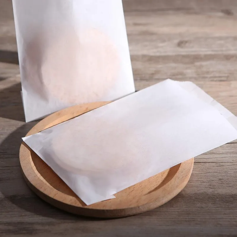 Small Flat Glassine Waxed Paper Cookie Snack Bags 3x5 Semi-Transparent for Bakery Treat Candies Dessert Chocolate Party Favor,