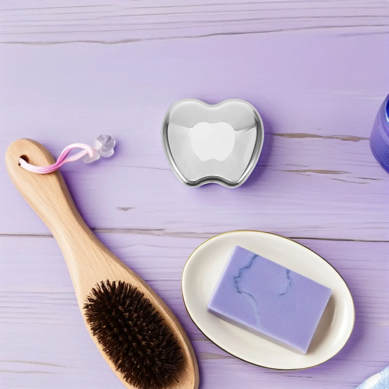 

Инструмент для массажа лица Гуаша из нержавеющей стали, эргономичный дизайн, портативный, удобный для путешествий, косметический прибор для коррекции овала лица